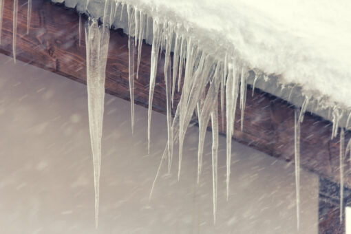 Icicles and Snowstorm