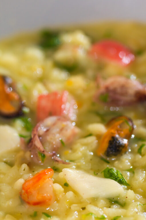 Risotto with Seafood