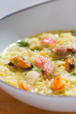 Risotto with Seafood