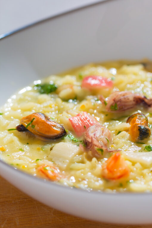 Risotto with Seafood