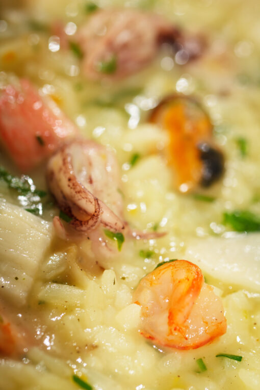 Risotto with Seafood