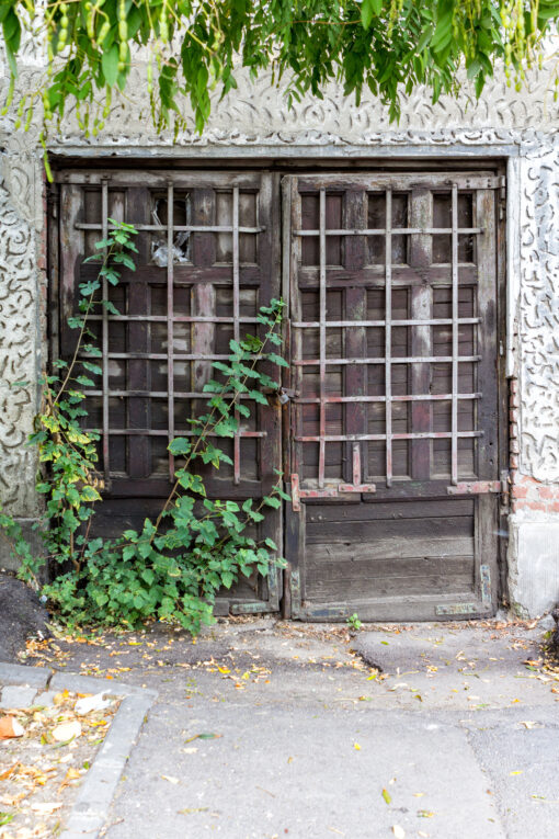 Old locked entrance