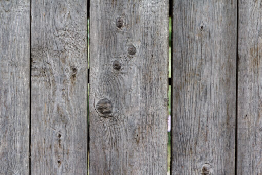 Wood fence