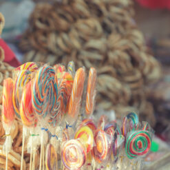 Sweets at Christmas market