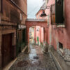 Narrow passage in Sibiu, Romania