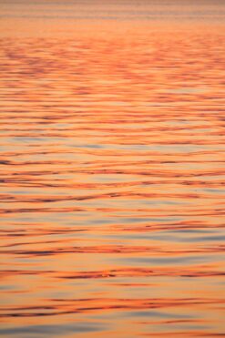 Sunset reflection