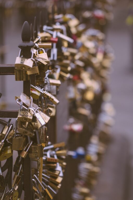 padlocks in florence