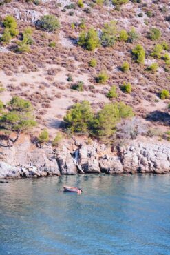 rocky shoreline