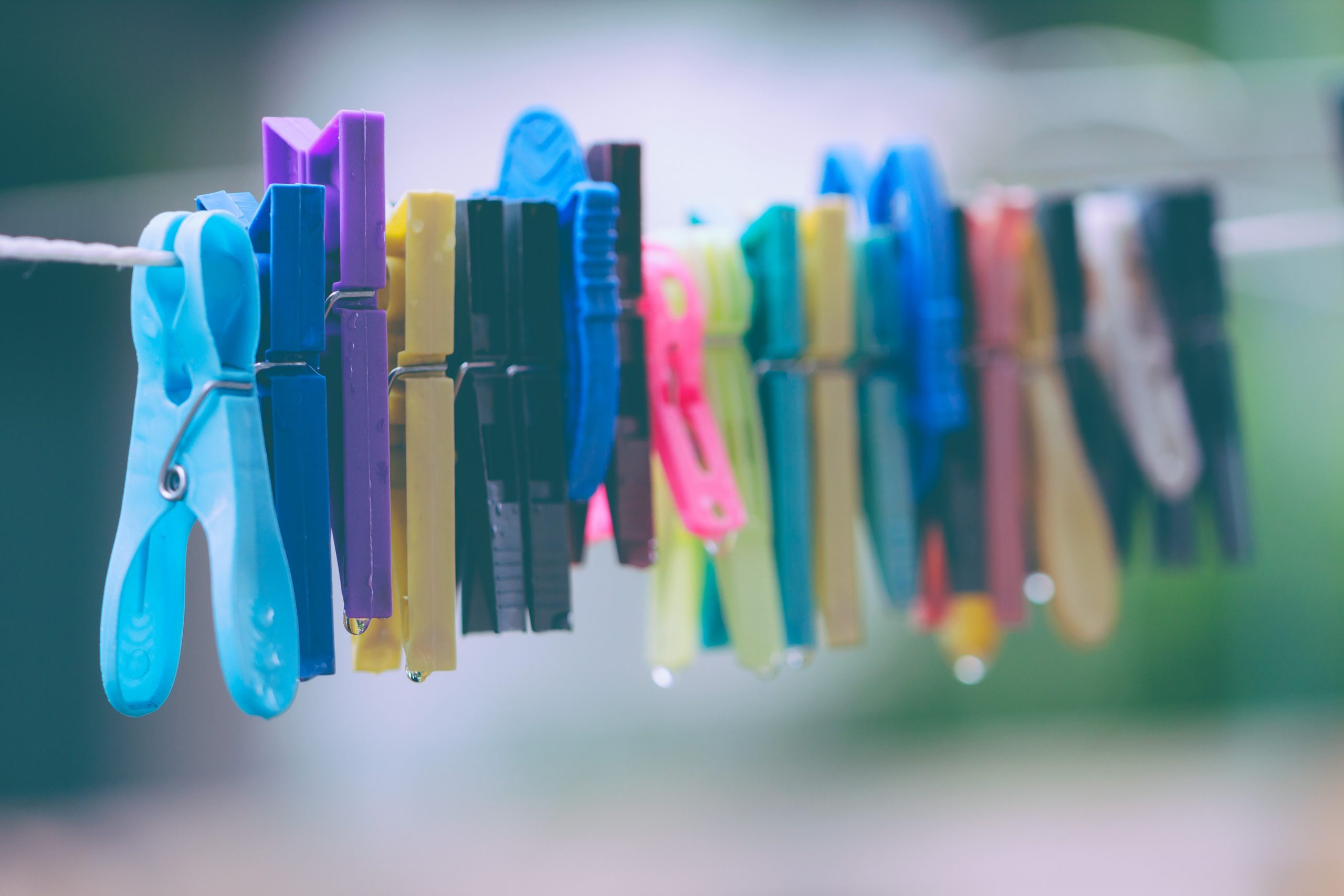 Clothespins - Free stock photo - free stock photo - Imagecarrier