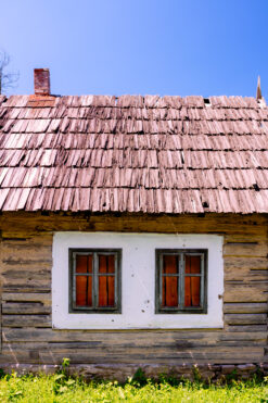 Old wooden house