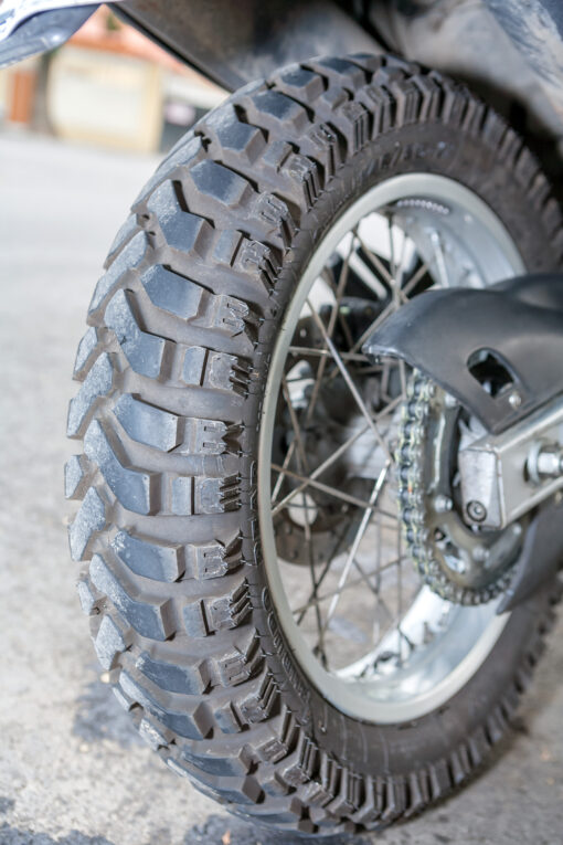 motorcycle rear wheel