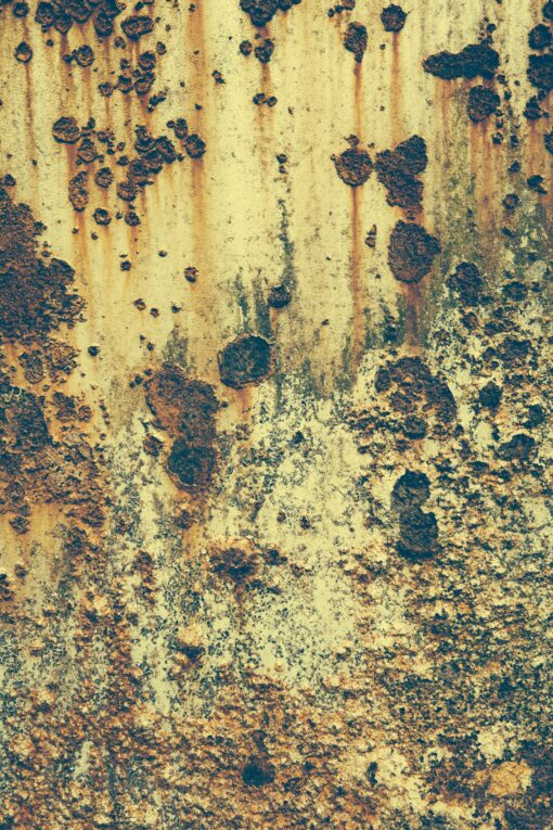 Rusty metal surface with rich texture