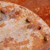rusted metal surface