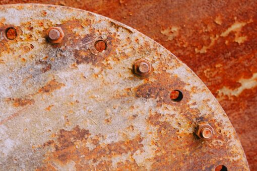 rusted metal surface